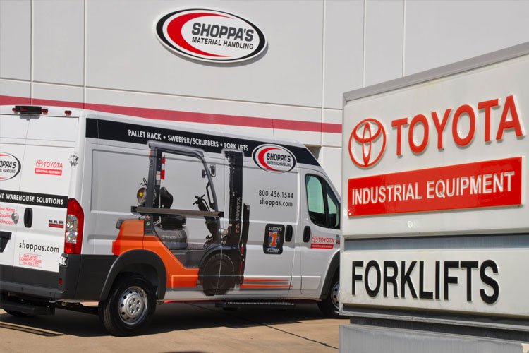shoppas_amarillo_forklift_service_van